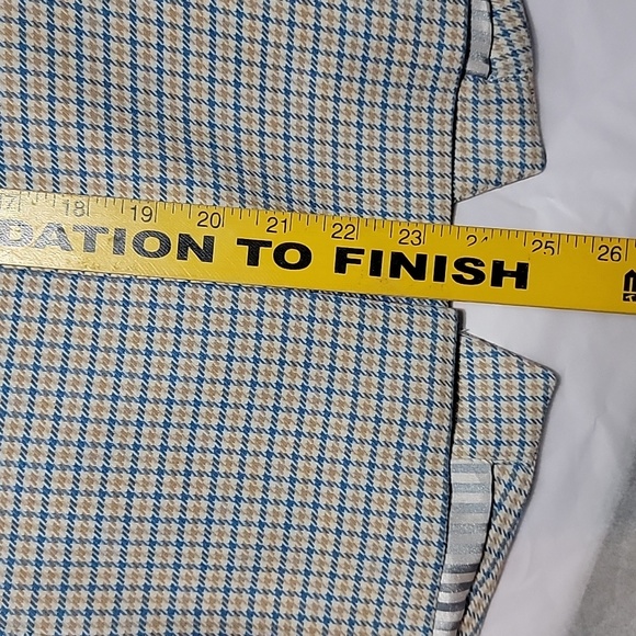 Nwt Veronica Beard Empire Dickey Jacket Blazer Plaid Houndstooth Blue Tan - Picture 8 of 10